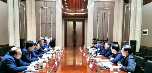 山东省利津县委书记刘文林一行来公司调研考察